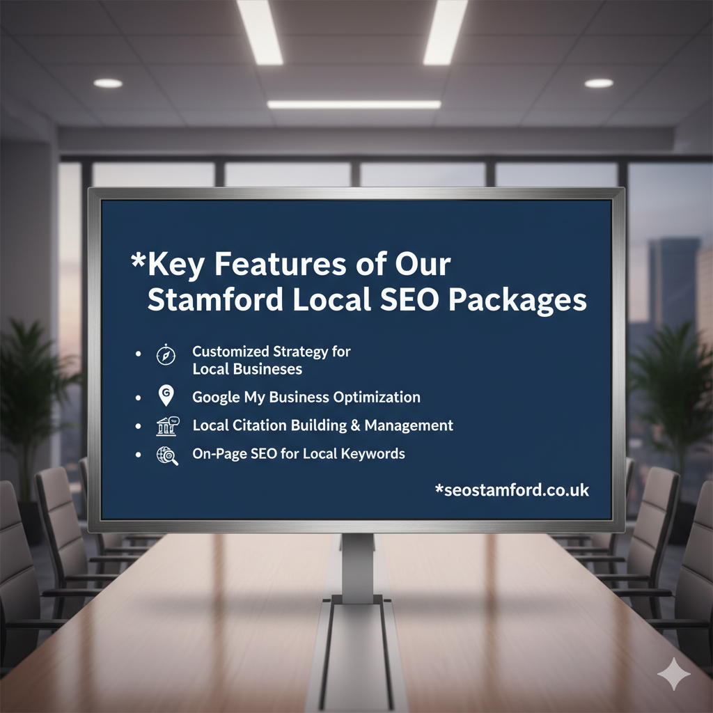 Key Features of Our Local SEO Packages  Stamford 