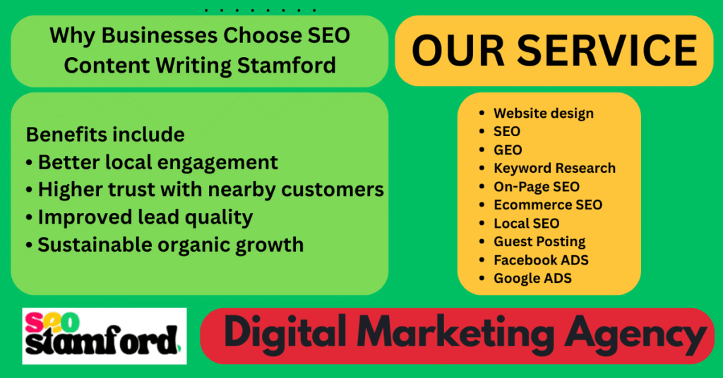 Why Businesses Choose SEO Content Writing Stamford