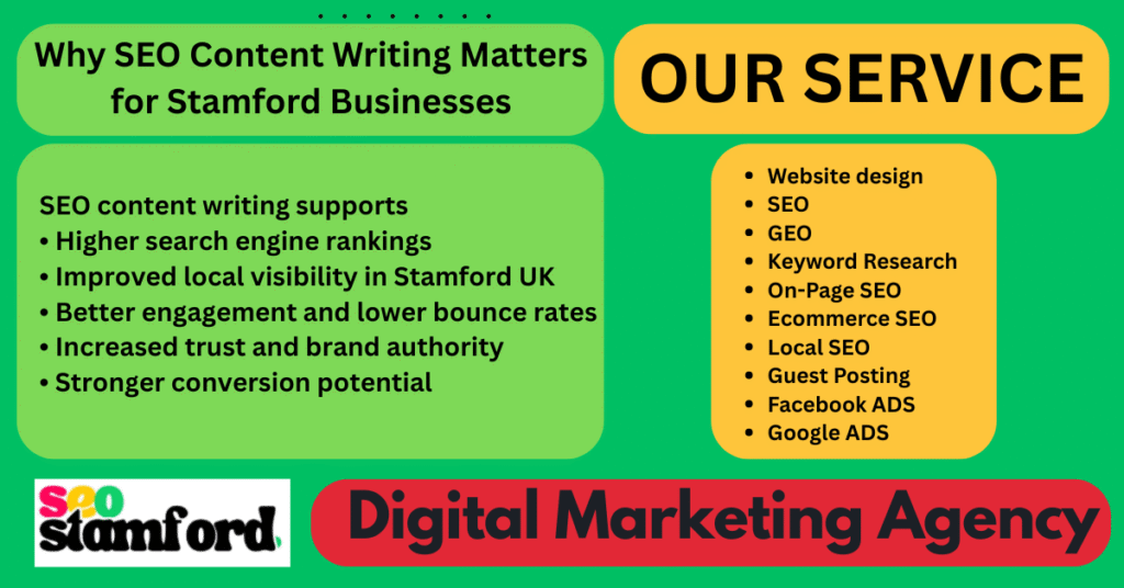 Why SEO Content Writing Matters for Stamford Businesses
