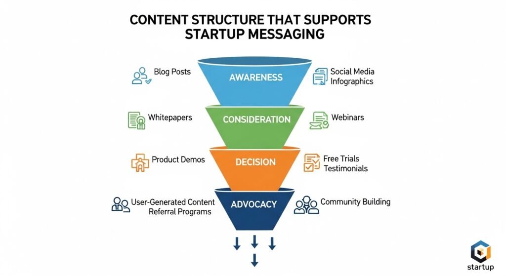 Content Structure That Supports Startup Messaging