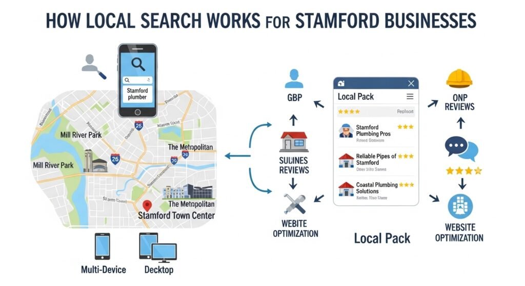 How Local Search Works for Stamford Businesses